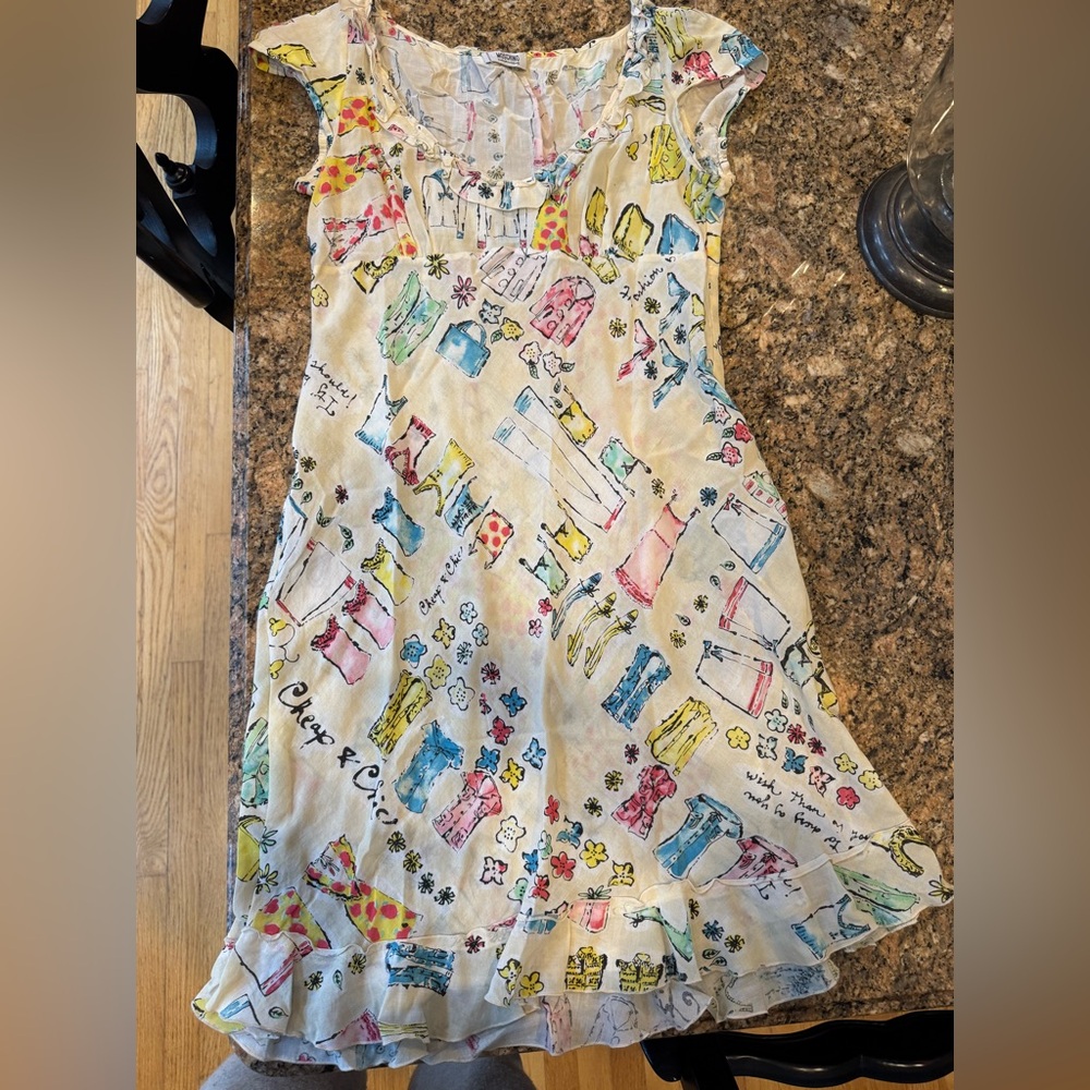 Moschino Cheap & Chic Vintage Cotton Dress